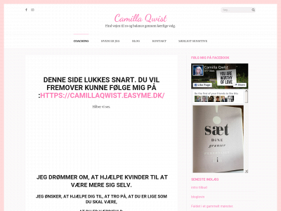 camillaqwist.dk snapshot