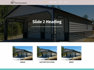 countrycarports.com snapshot