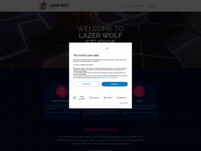 lazerwolfstudios.com snapshot