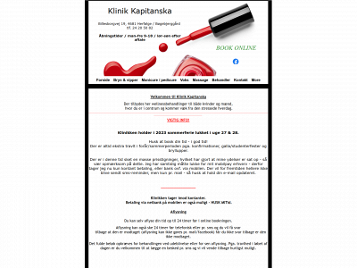 kapitanska.dk snapshot