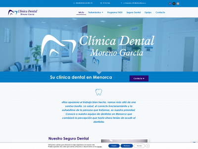 www.cdentalmorenogarcia.com snapshot