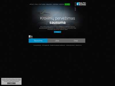 balticmarine.lt snapshot