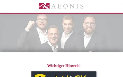 aeonis.de snapshot