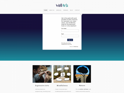 www.wellarts.net snapshot