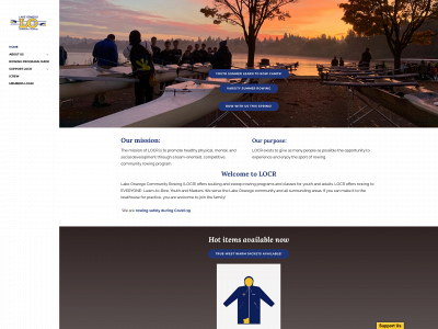 lakeoswegorowing.com snapshot