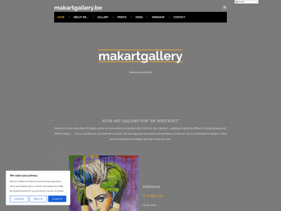 makartgallery.be snapshot