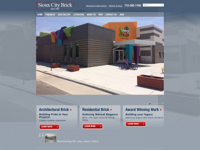 siouxcitybrick.com snapshot