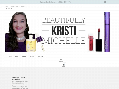 beautifullykristimichelle.com snapshot