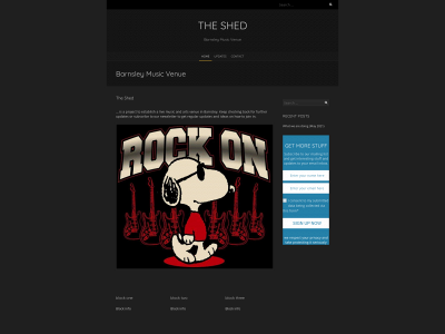 theshedbarnsley.co.uk snapshot