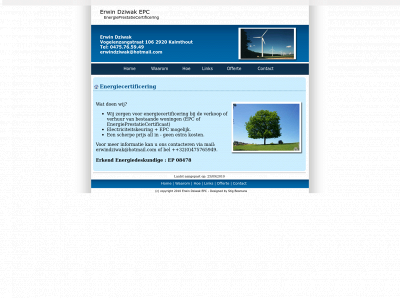 epc-energie.be snapshot