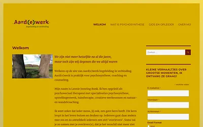www.aard-e-werk.nl snapshot
