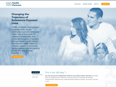 180healthpartners.com snapshot