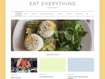 justeateverything.com snapshot