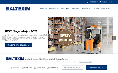 baltexim.lt snapshot