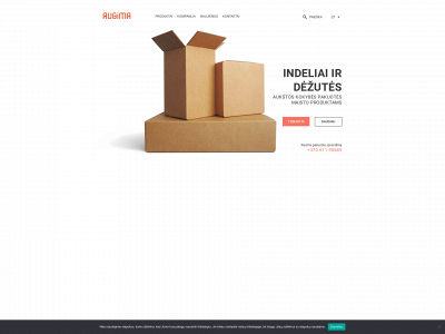 augima.lt snapshot