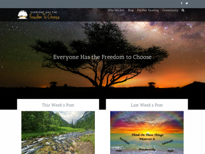 everyonehasthefreedomtochoose.com snapshot