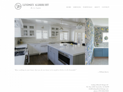 lindseyalbrechtdesign.com snapshot