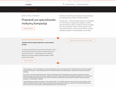 praeventi.lt snapshot