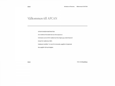 apcan.se snapshot