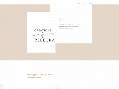 creationsbyrebecka.se snapshot