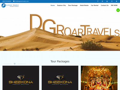 www.dgroartravels.com snapshot