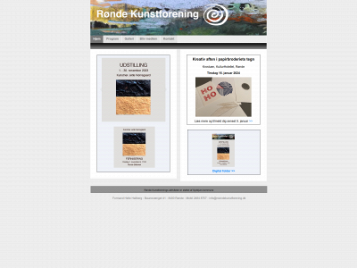 roendekunstforening.dk snapshot