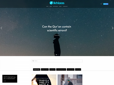 ikhlaas.com snapshot