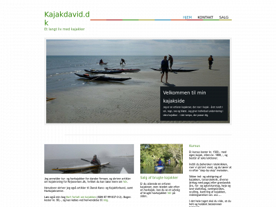 kajakdavid.dk snapshot