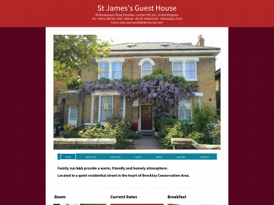 sjguesthouse.co.uk snapshot