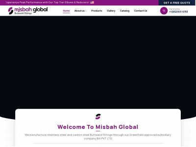 misbahglobal.com snapshot