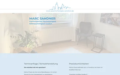 psychotherapie-sandner.de snapshot