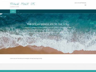travelhack.uk snapshot