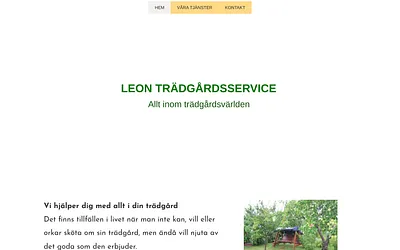 leontradgardsservice.se snapshot