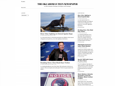 theoklahomanteen.com snapshot