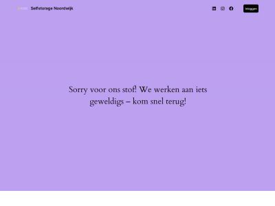 selfstoragenoordwijk.nl snapshot