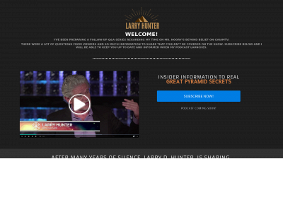 larryhunter.com snapshot
