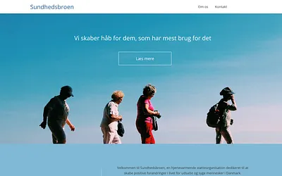sundhedsbroen.dk snapshot