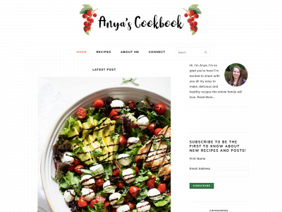 anyascookbook.com snapshot