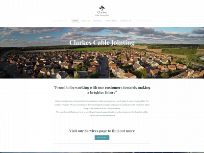 www.clarkescablejointing.com snapshot