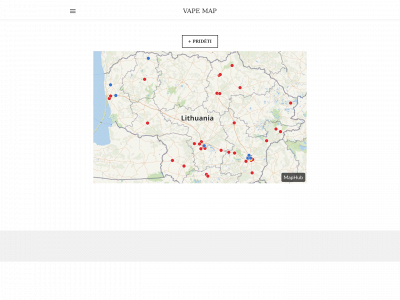 www.vapemap.lt snapshot