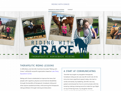 www.ridingwithgrace.org snapshot