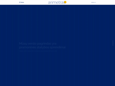arimetras.lt snapshot