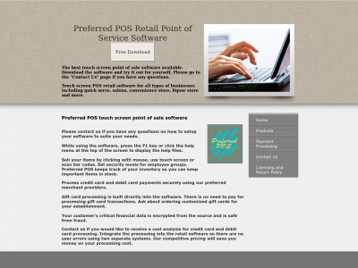 preferredpos.com snapshot