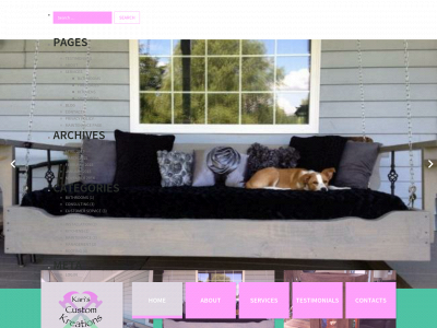 kariscustomkreations.website snapshot