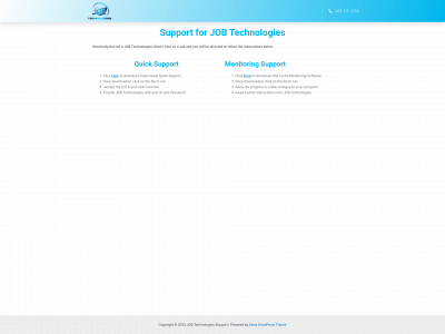 support.jobtechnologies.net snapshot