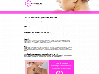 skinclinicbys.nl snapshot