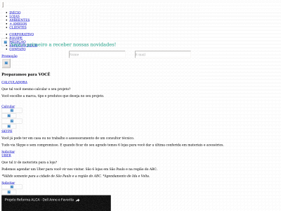 alcamoveisplanejados.com.br snapshot