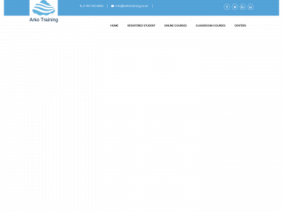 www.arkotraining.co.uk snapshot