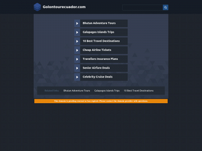 golontourecuador.com snapshot