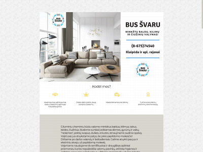 bussvaru.lt snapshot